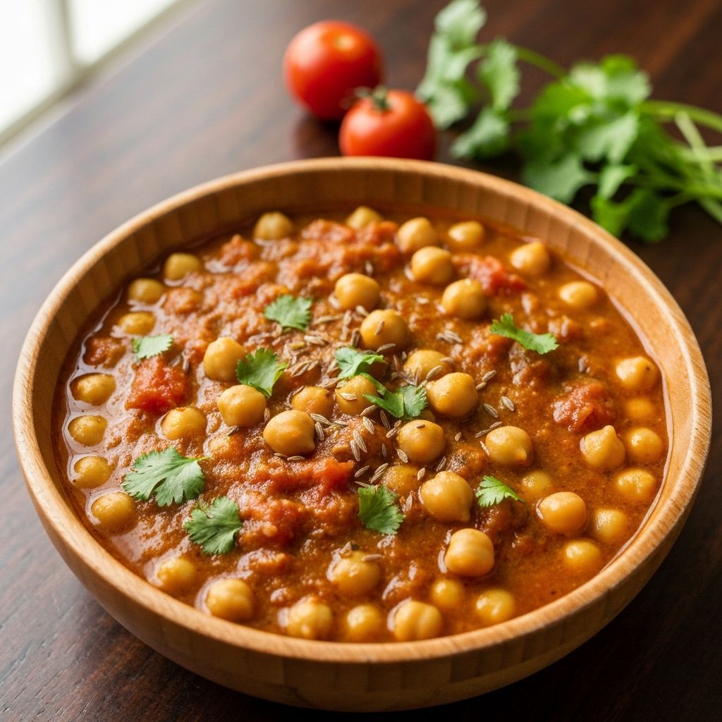 Chana Masala - The humble chickpea, elevated to greatness