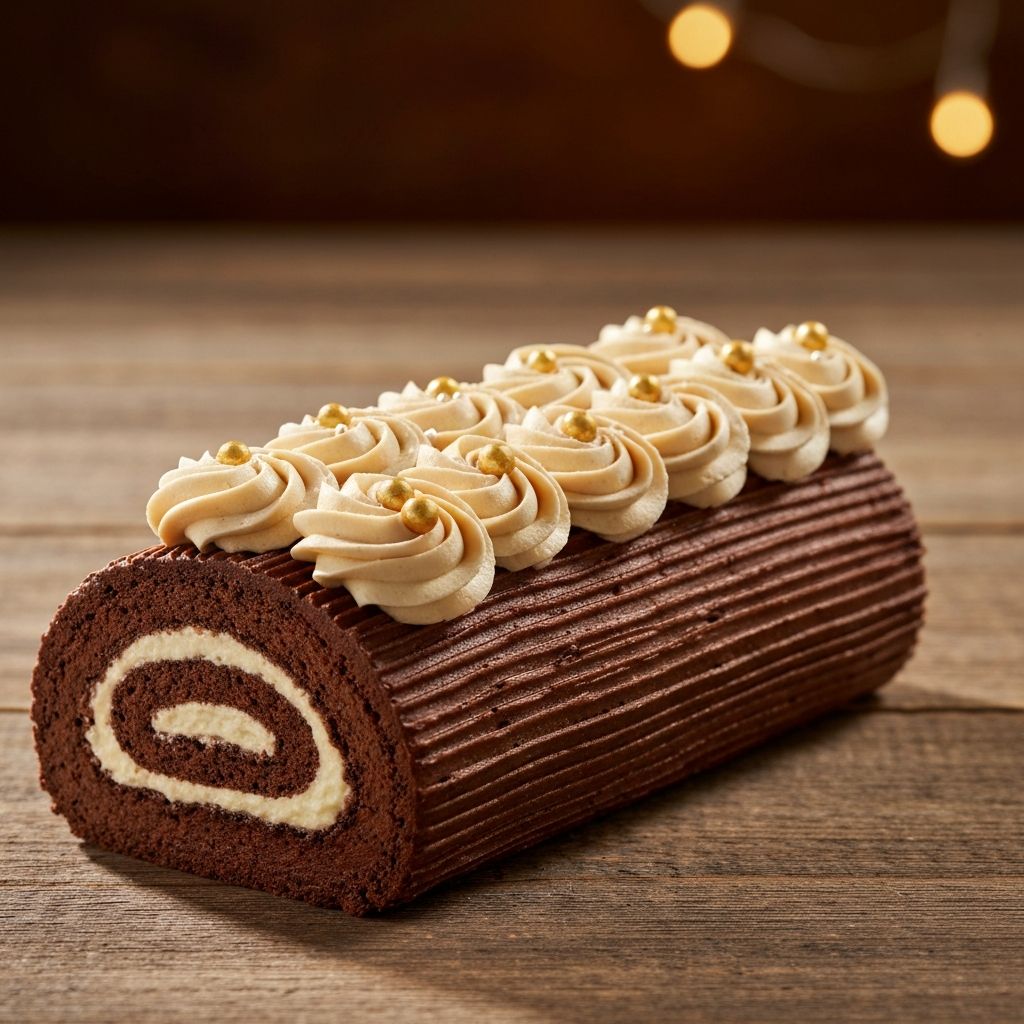 Yule Log (Bûche de Noël) - Christmas Recipes