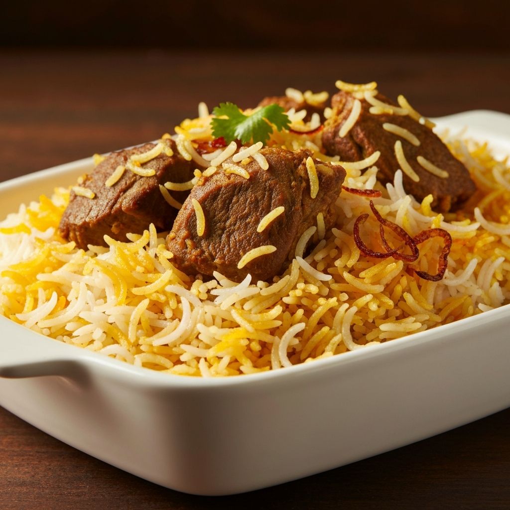 Lamb Biryani - Indian Cuisine