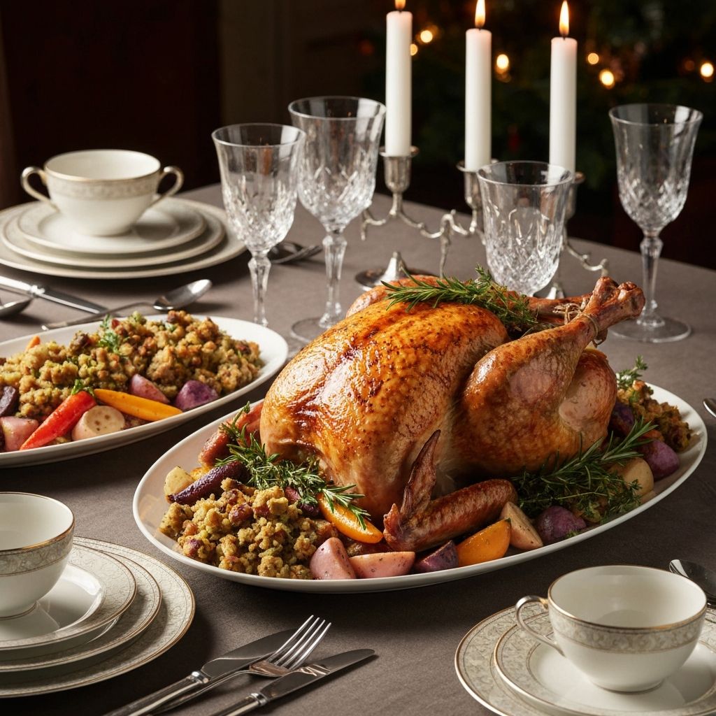 Roasted Stuffed Turkey - Christmas Recipes
