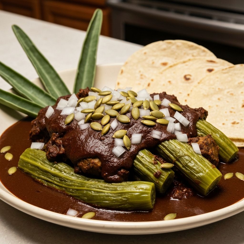 Romeritos con Mole - Christmas Recipes