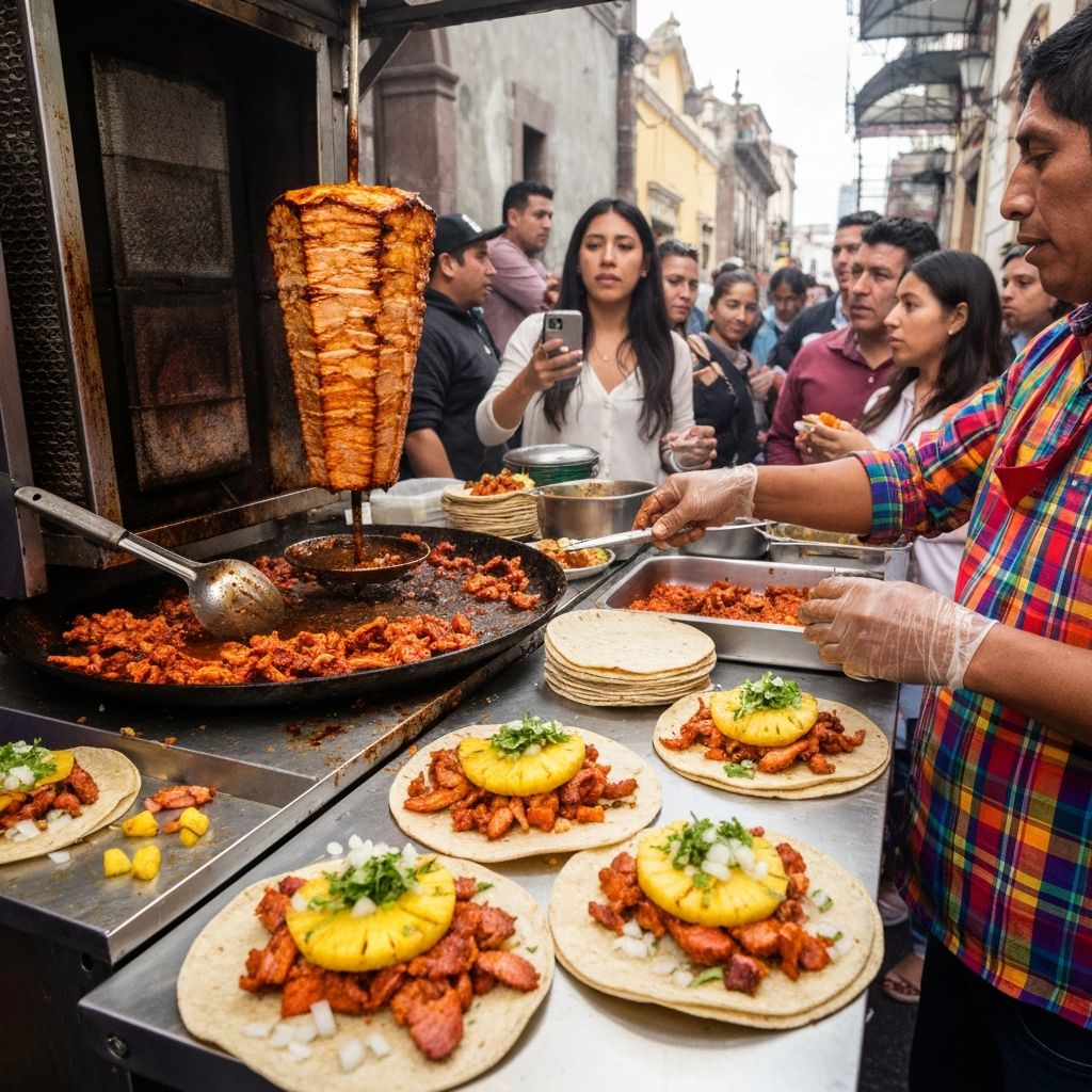 Tacos al Pastor - Mexican Cuisine